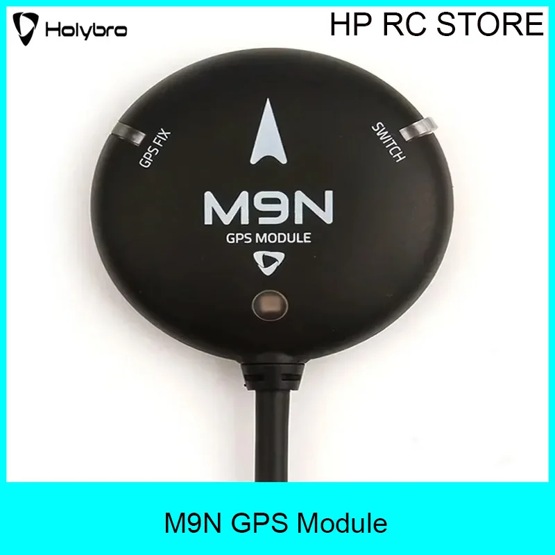 Holybro M9N GPS Module with Compass for Pixhawk 4 Pix32, PX4 Ardupilot Flight Controller GNSS Board with LED for Drone UAV Rover