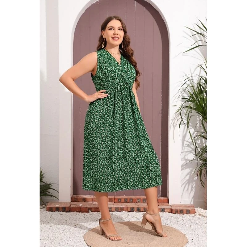 q22d-elegant-casual-floral-midi-dress-female-flattering-dress-high-waist-sleeveless-v-neck-summer-beach-lady-women