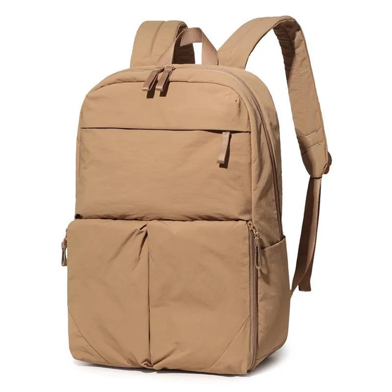 Nesitu Lightweight A4 Large Capacity Black Grey Green Brown Yellow 14 15.6'' Laptop Men Women Travel Backpack School Bag M6246