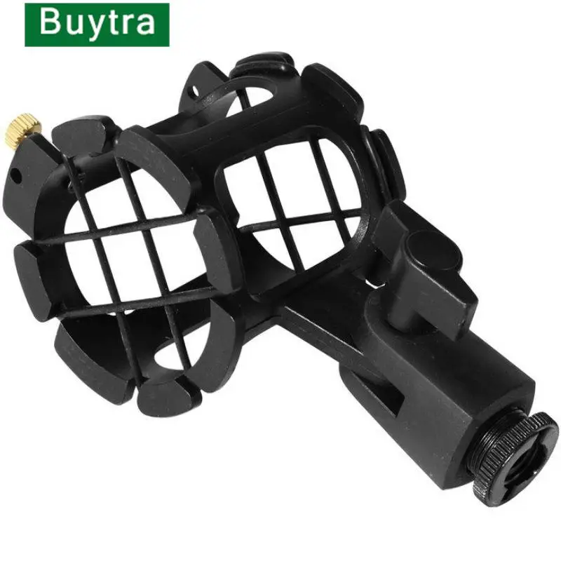 New 1PC Universal Microphone Mic Suspension Shock Mount Pencil Clip Clamp Holder Stand