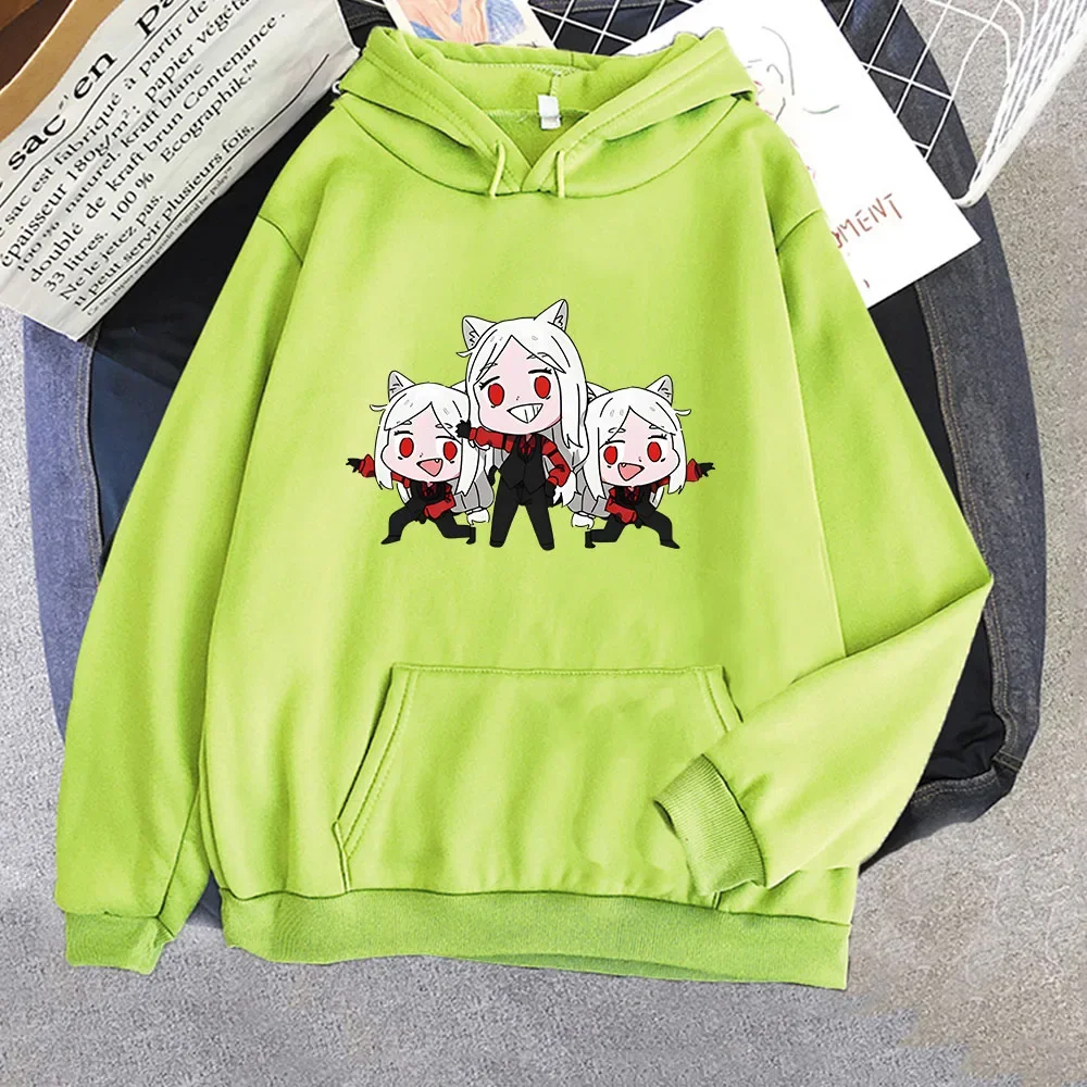 Helltaker Cute Anime Hoodies Kawaii Manga Sweatshirts Graphic Men/women Clothes High Street Streetwear Fahion Comic Pullovers