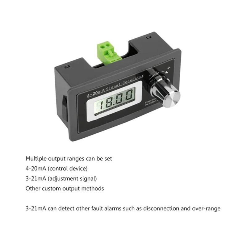 2-Draht 4-20MA Stromschleifensignalgenerator Panelmontierter Stromwandler unterstützt 2,3,4 Drähte A0KF