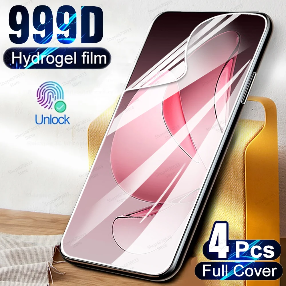 

Гидрогелевая пленка для OPPO Reno 13, 12, 11, 10, 9, 8 Pro Plus, 8, 5 Lite, 7 Pro, защитная пленка для экрана Find X8 Ultra, X9, X6, X5, X3 Pro Lite, 4 шт.