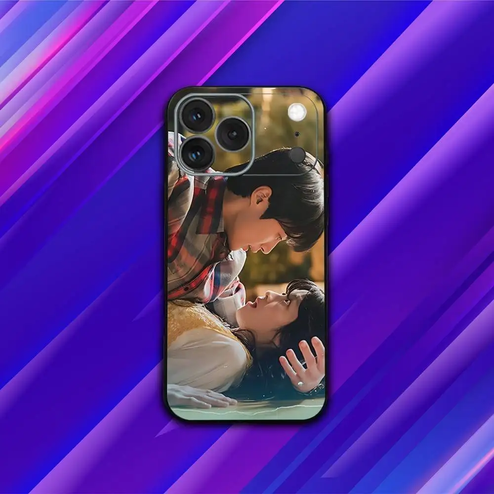 حافظة هاتف L-Lovely TV R-Runner لهاتف iPhone 17,16,15,14,13,12,11,Pro,Max,Plus,X,XS,SE4,E,Mini,Soft Black Case