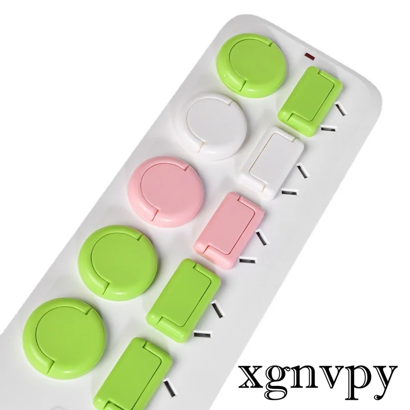 Xgnvpy Household Electric Shock Protection Socket Cover Isolated Power Supply Child Protection Socket 10 Protective Covers