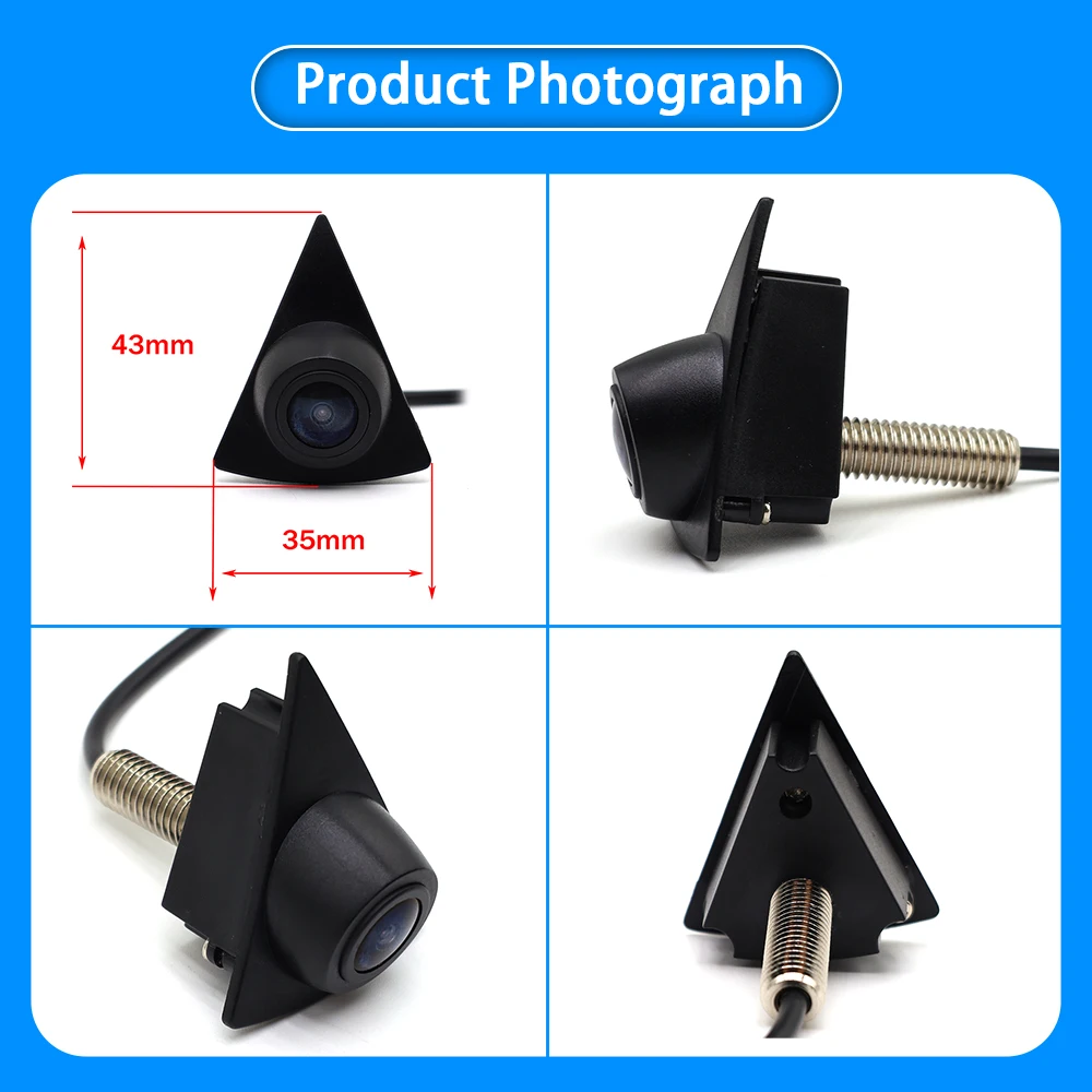 ZhuCamX-Caméra de stationnement avec vision nocturne claire HD, pour Volkswagen VW Tiguan 5N Passat B7 2011 2012 2013 2014 2015