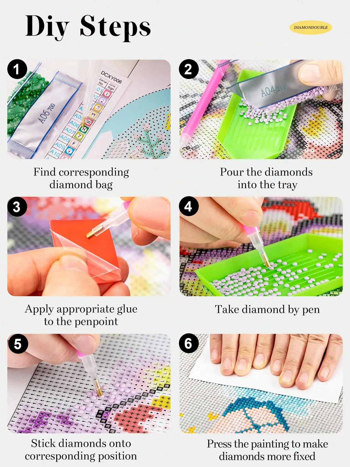 قطعة واحدة من لوحة الماس DIY لفتاة القراءة، مجموعة أدوات الرسم الماسي DIY، مناسبة للمعيشة المنزلية