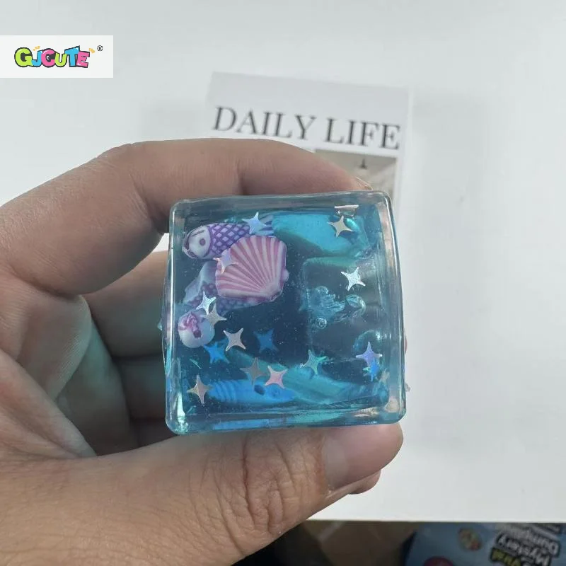 Creative Ocean Theme Slow Rebound Toy  Shaped Stress Relief Squeeze Toy Kids And Adults Squeeze Relax Gifts