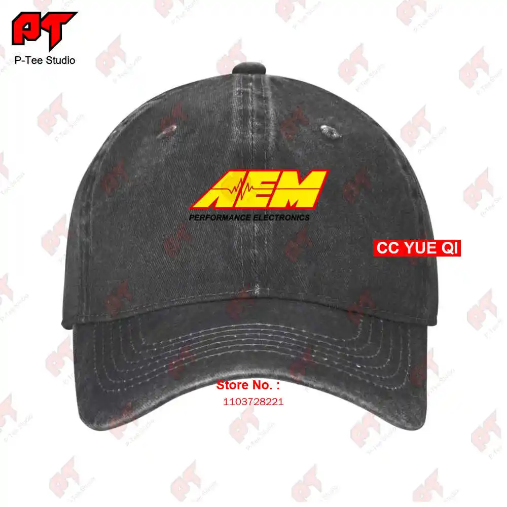 Aem Logo Performance Electronics Racing Engine Systems Gorras de béisbol Gorra de camión JC80