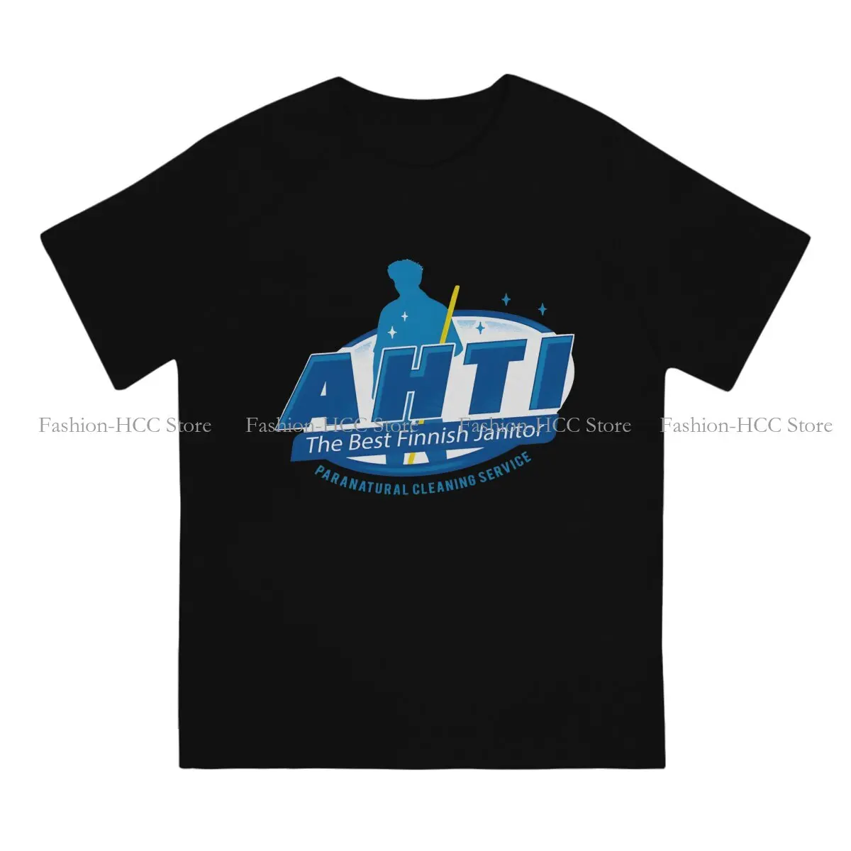 Alan Wake The Best Finnish Janitor T Shirt Polyester Fashion Men Tees Summer Clothing Harajuku O-Neck TShirt