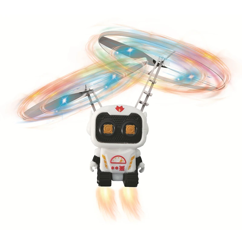 

Mini Astronaut Flying Machine Luminous Aircraft Infrared Induction Helicopter Toy Spaceship Shape Helicopter Drone Kid Toy Gift