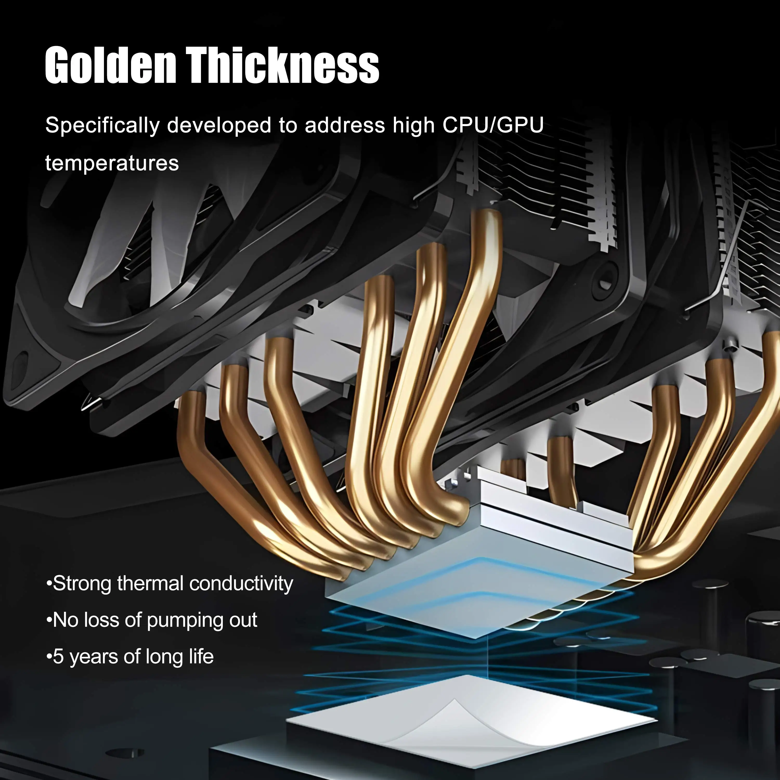 Coxbyte サーマルパッド 17.8W/MK 高品質熱相変化シリコンパッド CPU GPU グラフィックスカード用