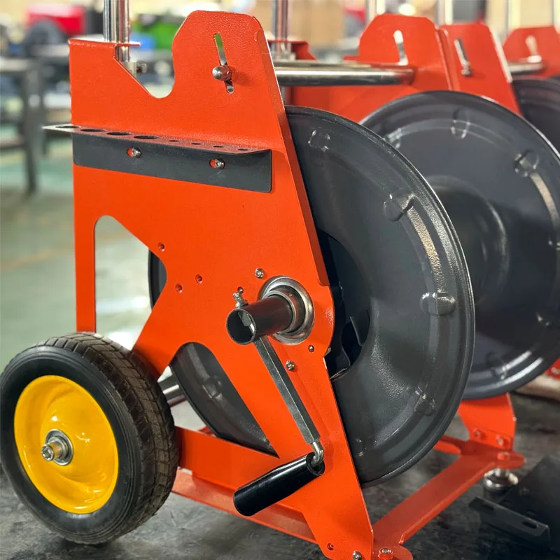 Flexible reel pressure washer hose reel 3/8 