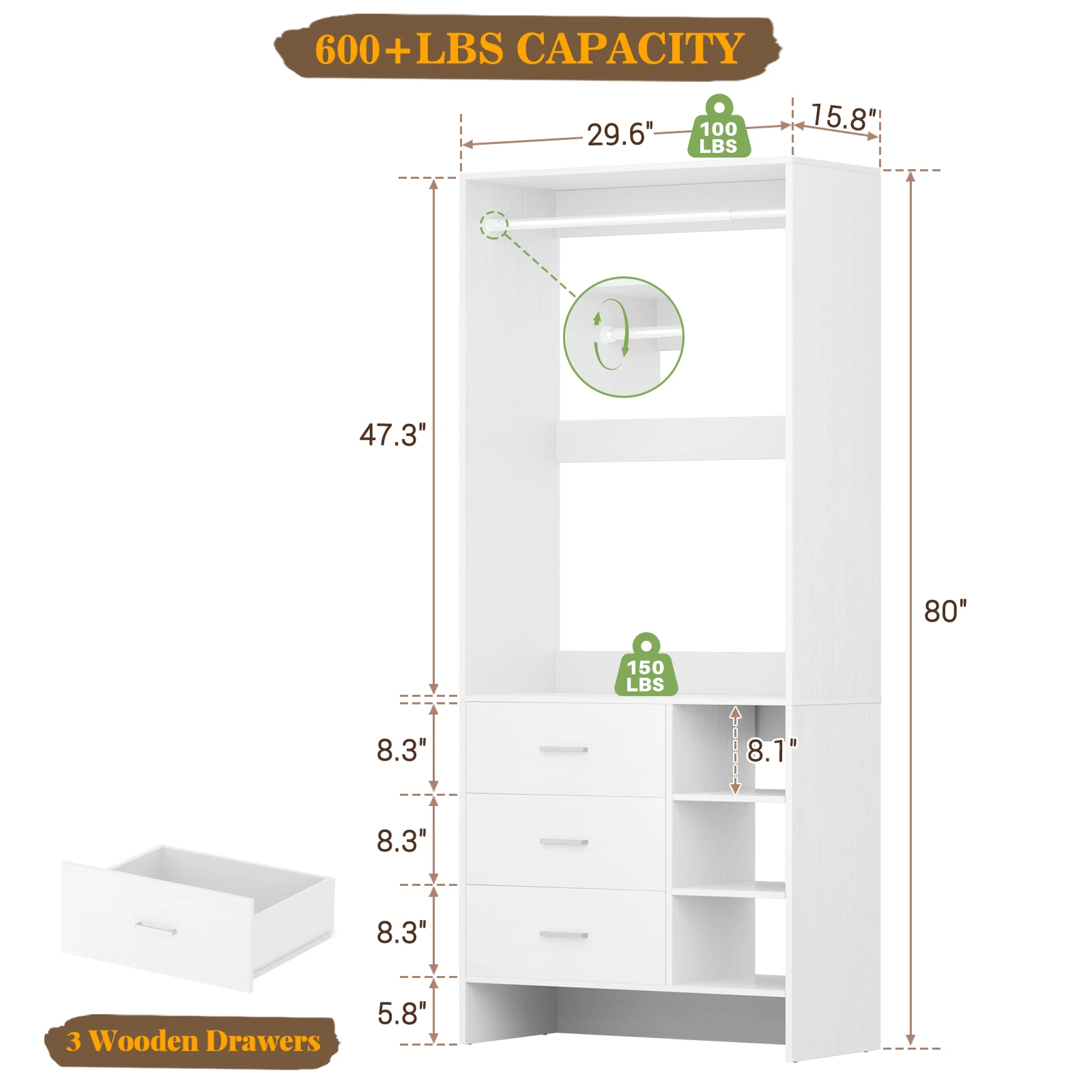Thumbnail 3 - #22 Latest Modular Closet Systems Offers