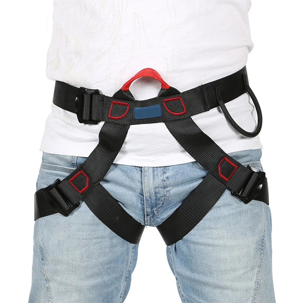 Climbing Harness Camping Survival Fire Rescue Waist Belt Accessories