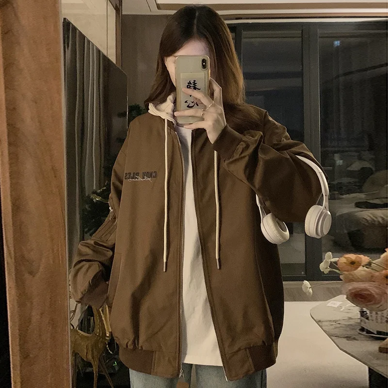 

Бейсбольная куртка женская светло-голубая, осенняя, с градиентом, для вечеринок, термо, защита от падений, уличная одежда, для походов, бесшовные пуговицы, элегантная, стеганая, OL