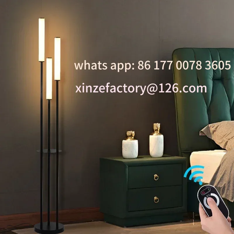 

Customizable Nordic Modern LED Floor Lamp Decoration Maison Suitable for Living Room and Bedroom Lighting Modern Luster