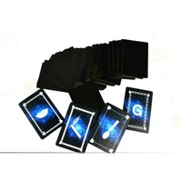 Stripper Deck Black Poker Cards Prediction Gimmicks Card Magic Games Magician Close up Stage Street Illusions Mentalism Comedy