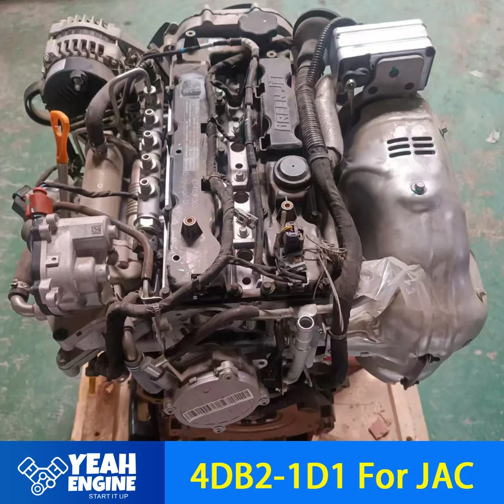 

4DB2-1D1 2.0L Diesel Engine Assembly For JAC Pickup Truck Long Cylinder Block Auto Engine Parts