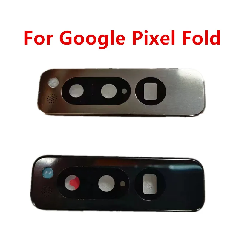 

Camera Lens For Google Pixel Fold Camera Frame With Glass Housing Rear Back Lens Cover Repair Parts