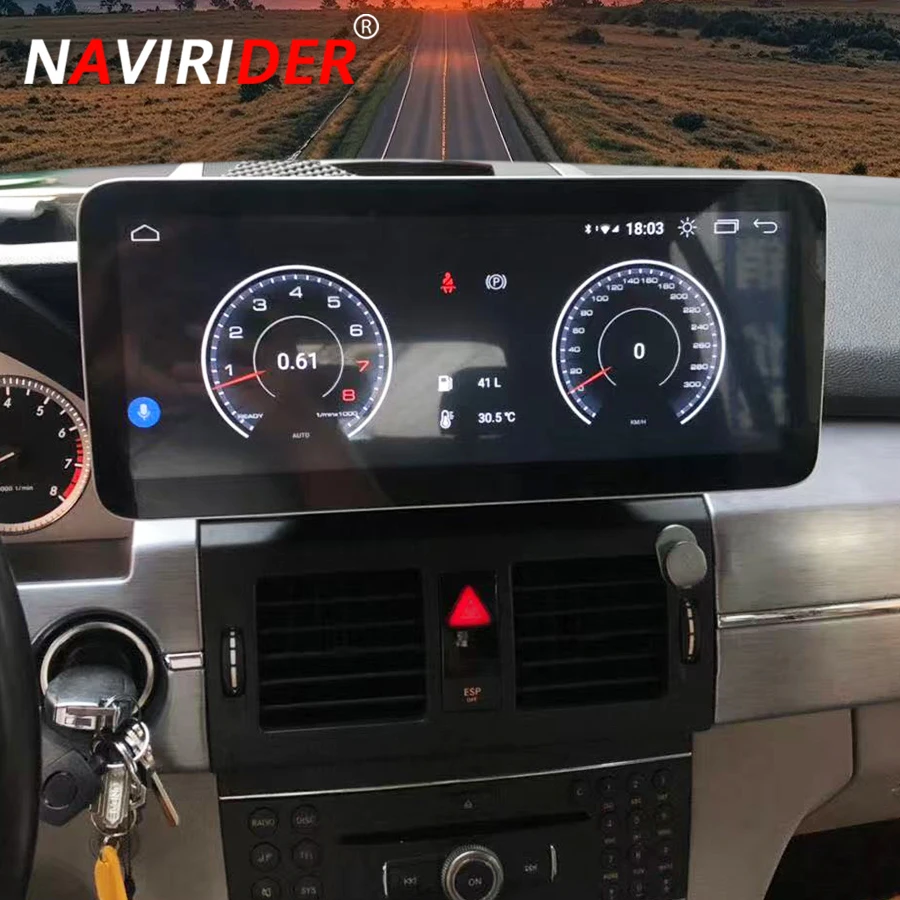 

12.3inch Android Screen Wireless CarPlay, For Benz GLK X204 2008-2012 Stereo GPS Navigation Multimedia Video Player Head Unit