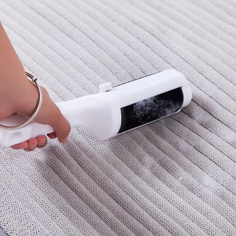 Static Electrostatic Lint Remover Brush Manual Pets Hair Dust Sweeper Portable Clothes Coats Fuzz Cleaner Home Cleaning Tools