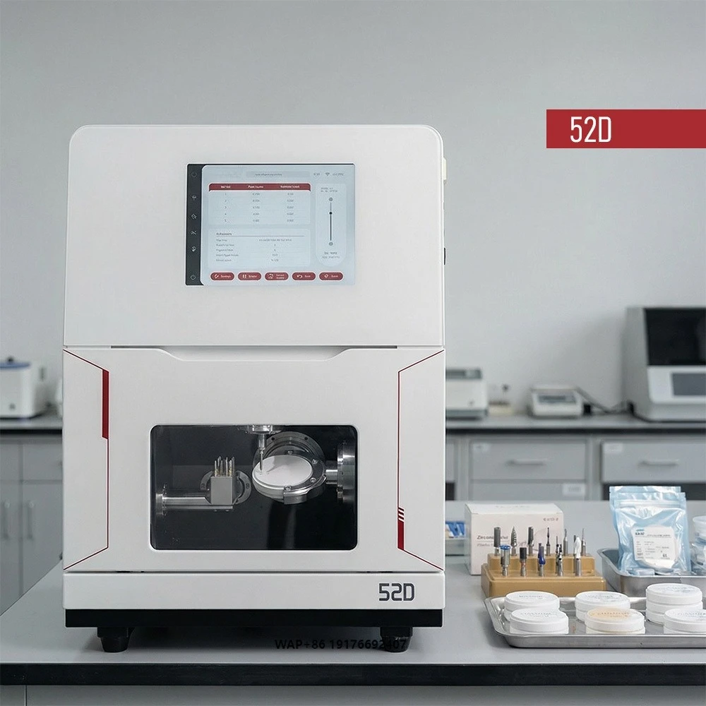 High-precision 5 Axis Milling and Grinding Machine Cutting Cad Cam Equipment with User-Friendly Touch Screen