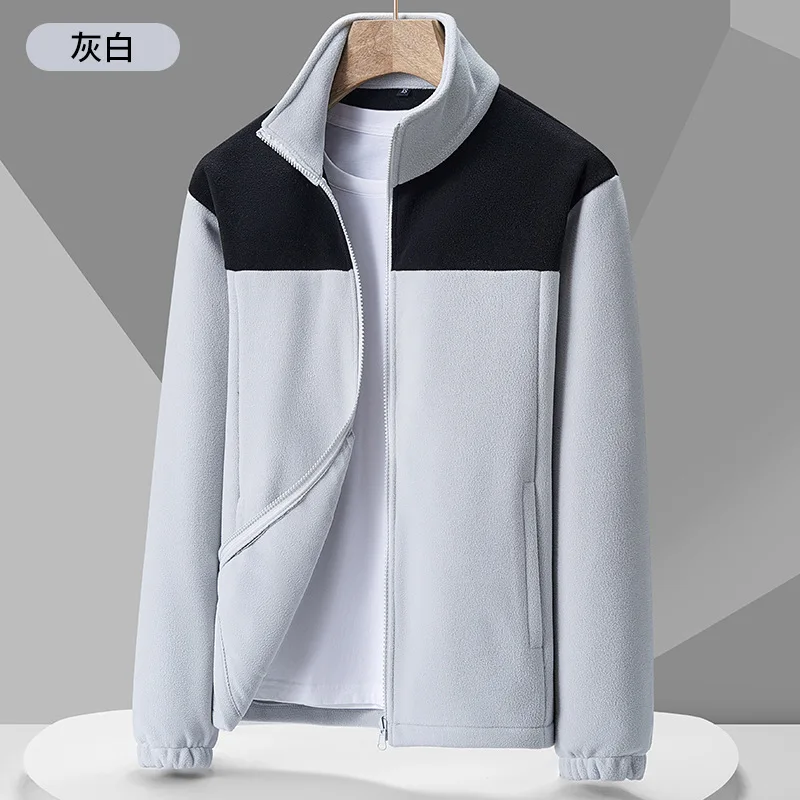 Winter Jacket Men Fleece Jacket for Men's and Women's Thickened Fleece Sweater Thermal Coat Liner Vestes  Denim Jacket Men