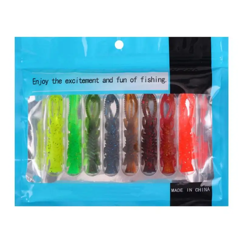 Bass Fishing Lure Swimbaits For Bass Fishing Shrimp Shaped Fishing Bait Trout Lures Catfish Bait Swimbait Fishing Lure Set