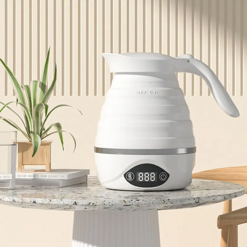 

Foldable Electric Travel Kettle, Portable Folding Kettle, Small Electric Kettle, Suitable for Home Use, Outdoor Travel