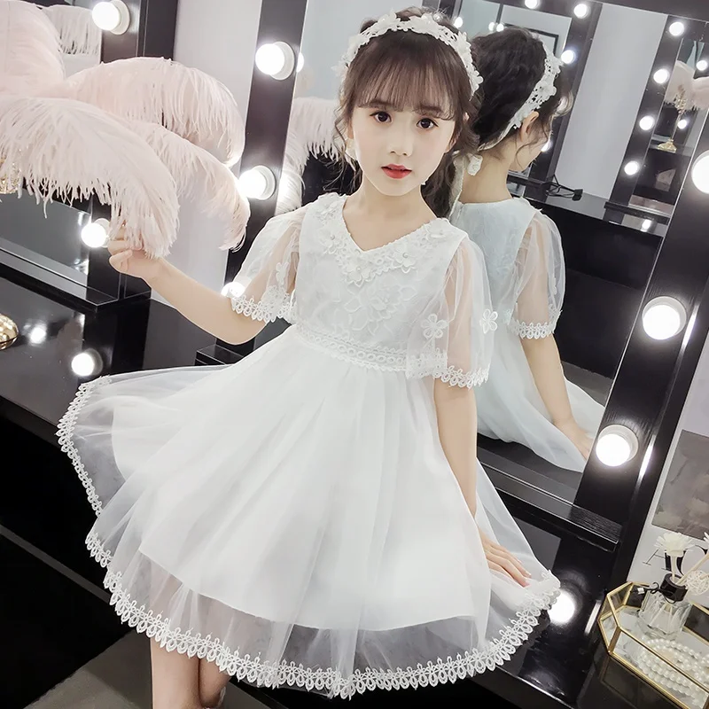 Meisjes Zomer Kant Gezwollen Rok Dr. Princ Sle Kinderen Faion Set Kids School Orm Werken Outfit 2025, Nieuwe Collectie