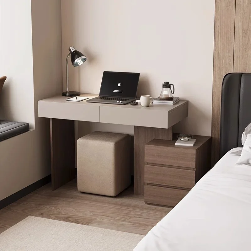 Desgin Light Luxury Dressing Table Modern Service Makeup Storage Vanity Table Bedroom Console Vestidores Postmodern Furniture