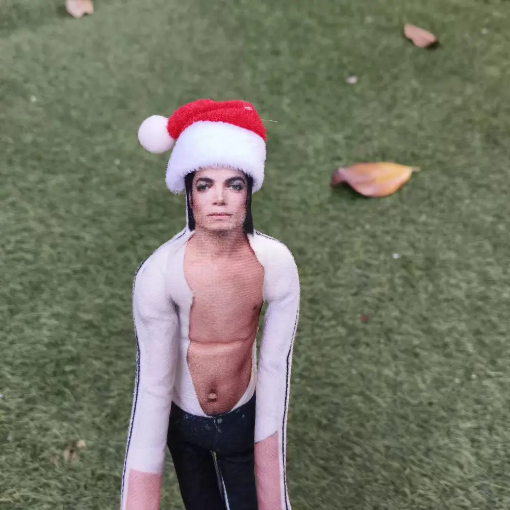 Michael Jackson MJ Abstract Doll Built-in Wire Skeleton Doll Styling Doll Holiday Gift Christmas Doll Gift To FriendsHolidayGift