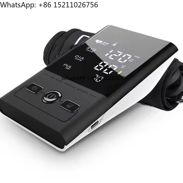 fully-automatic-electric-sphygmomanometer-upper-arm-medical-electronic-digital-bp-machine-medical-pressure