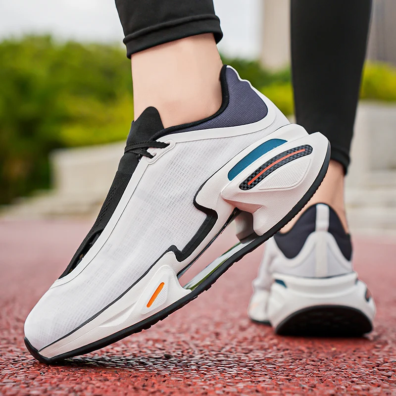 2024 New Running Shoes for Men and Women, Carbon Plate Stable Support, Non-Slip Rebound Breathable Thick-Soled Sports Shoes image 6