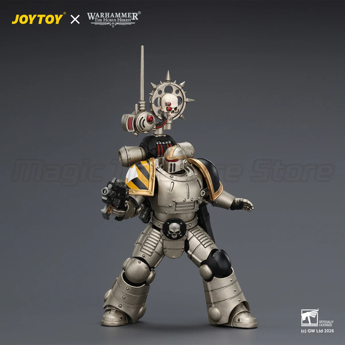 【MT】Pre-sale JOYTOY Warhammer 40K The Horus Heresy Iron Warriors Mkll Tactical Sergeant Legionary1 2 3 1/18 Scale Action Figure view 5