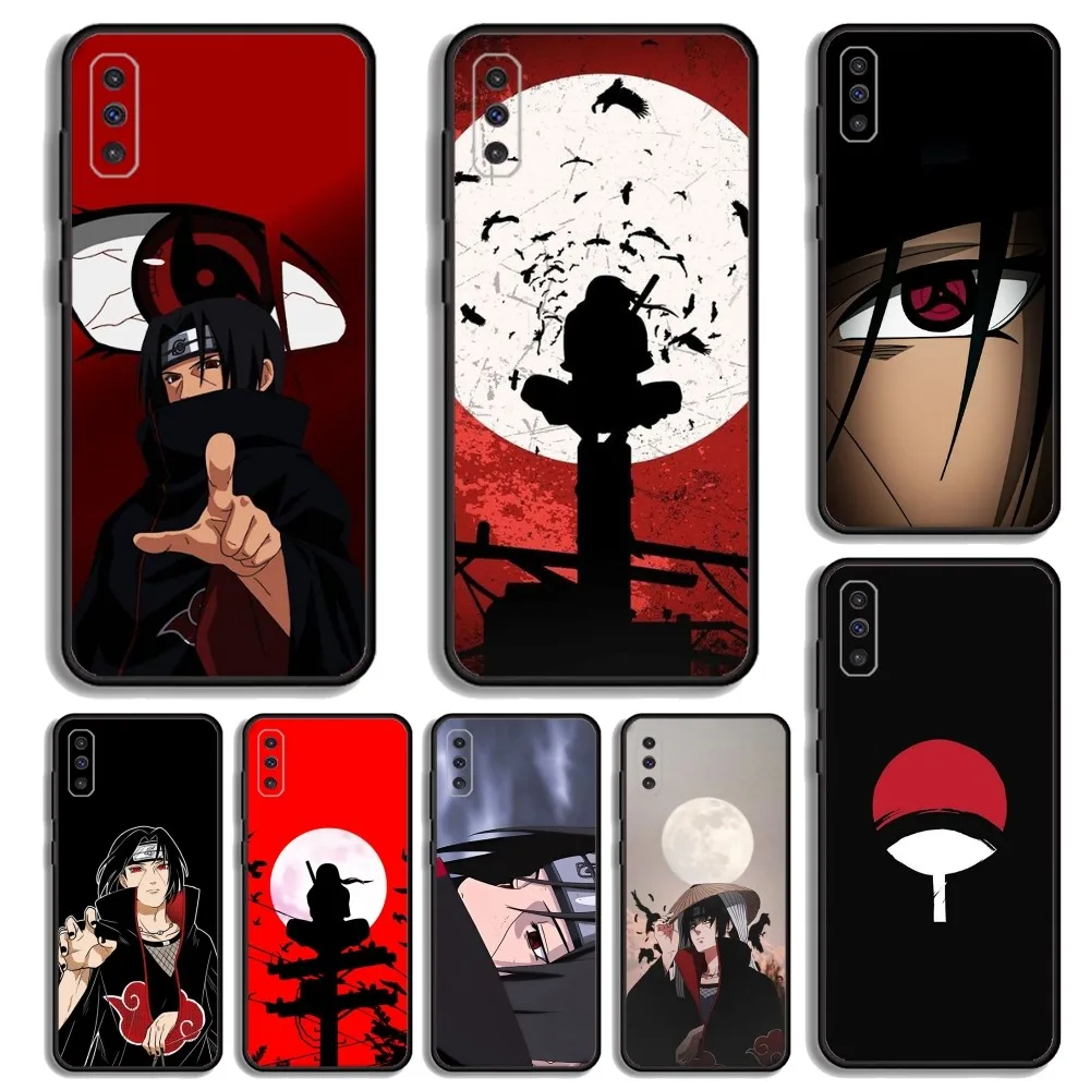 Cool U-Uchihas Phone Case For Samsung S23,23,22,30,21,10,9,Note20 Ultra,Lite,Ultra,5G,Plus,FE,Black Soft Case