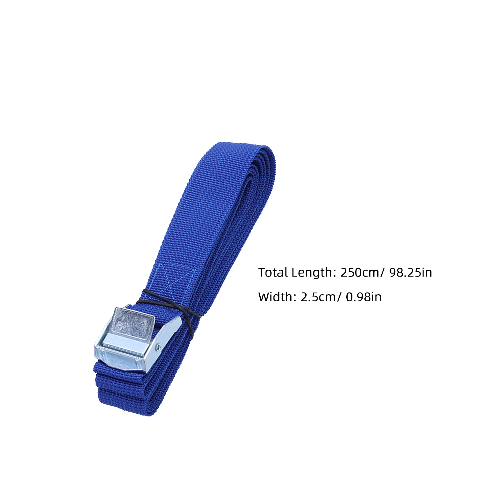 6 قطعة الأشرطة جلد البضائع الثقيلة البوليستر الإفراج السريع مشبك لقوارب الكاياك ركوب الأمواج قارب حامل سقفي الأمتعة التعادل أسفل #4