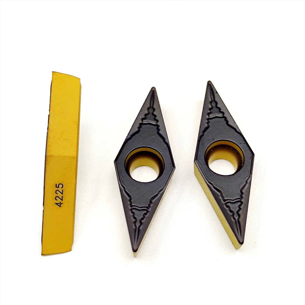 VBMT 160404 160408   VNMG 160404   VNMG 160408   Herramienta de torneado interno Indexable de inserción de carburo PM4225 para torno CNC cortador VBMT VGMN