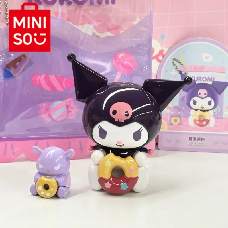 

Miniso подлинный Sanrio красочная еда развлекательная серия понравился Пом Пурин Kuromi милый гаражный комплект для девочек подарок для девушек