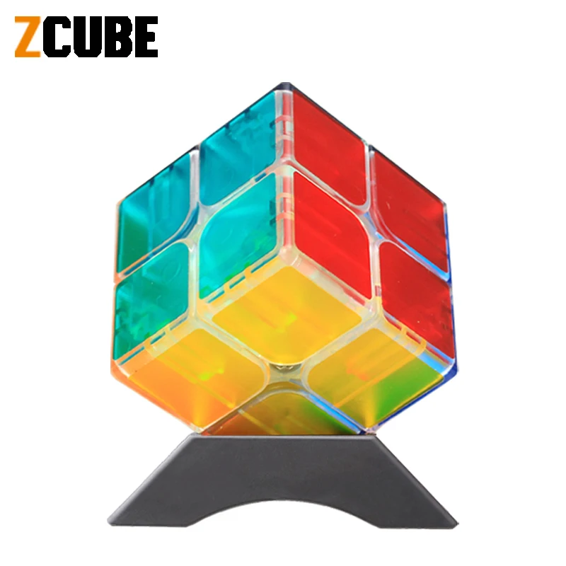 

Прозрачный магический куб Zcube 2x2 3x3x3 4x4 5x5 Пирамидка Профессиональный скоростной пазл детские игрушки подарок 3x3 скоростной куб волшебный куб кубик рубика