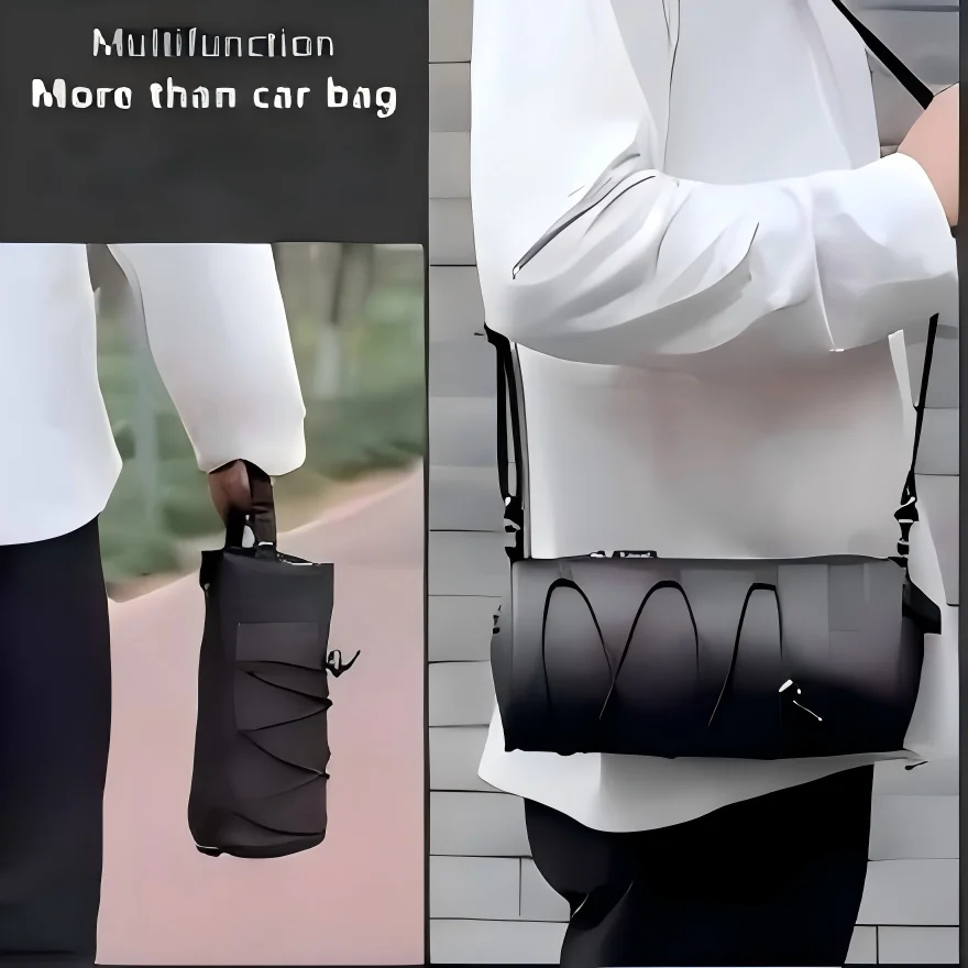 Multifunctional Waterproof Road Bicycle Handlebar Bag MTB Front Tube Bag Portable Frame Pannier Outdoor Shoulder Bag for Cycling view 6