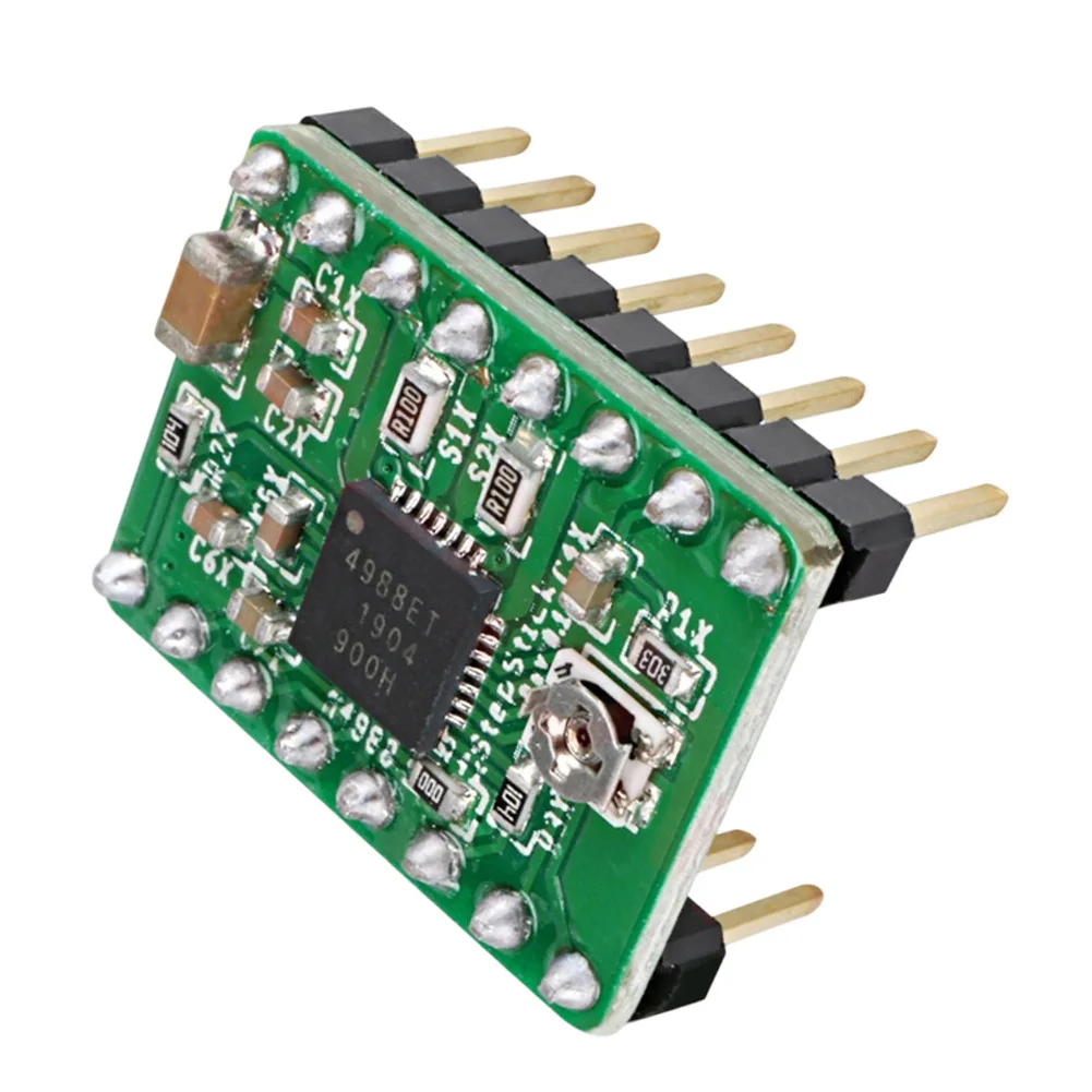 لطلب التحكم في المحرك عالي الأداء A4988 سائق المحرك منخفض RDS كشف التيار التلقائي A4988 سائق المحرك