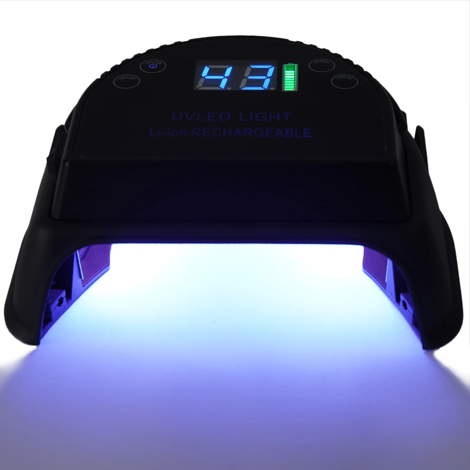 Professional UV nail lamp drying machine 64W nail polish gel quick drying,36LEDS double light source lamp 30s/45s/60s/90s