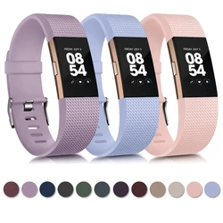 Correa de TPU suave para Fitbit Charge 2, pulsera de reloj para Fitbit Charge 2, accesorio de repuesto para reloj inteligente