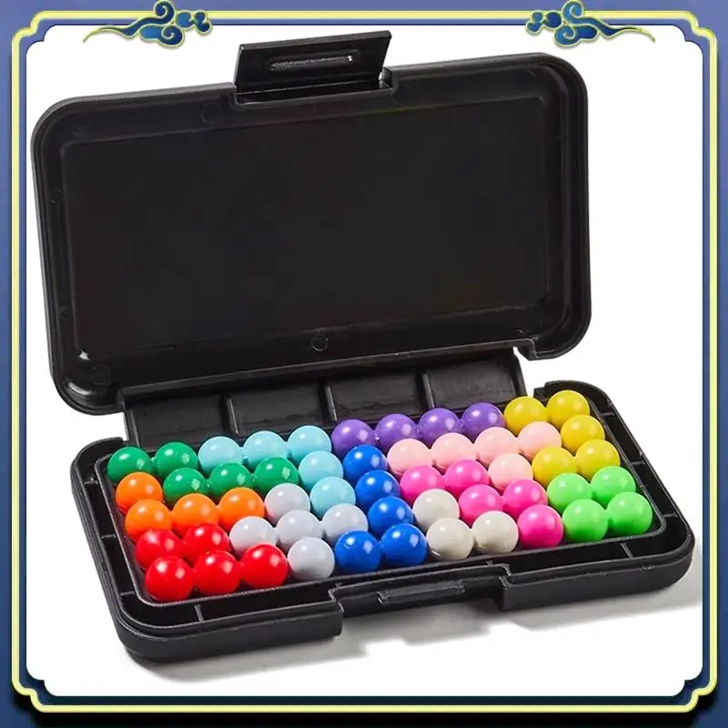 

ABTJ-200 Challenges IQ 3D головоломка настольная игра классическая пирамида пластина жемчуг логический ум для детей пирамидальные бусины