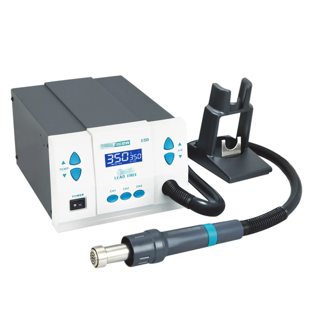 110V/220V 1000W Original QUICK 861DW Heat Gun Lead-free Hot Air Welding Station Hairdryer Soldering Hot Air Rework Station