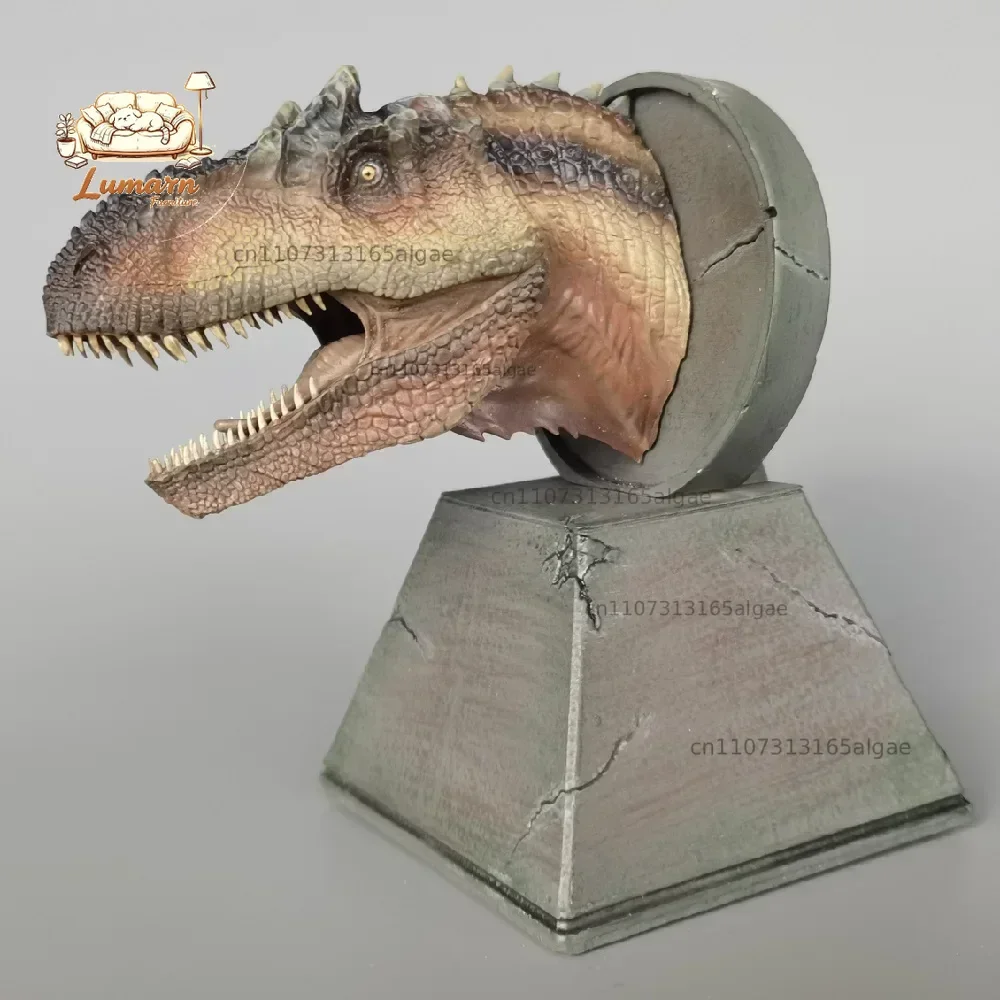 Nanmu Allosaurus Blade Head Busts Statue With Magnet Model