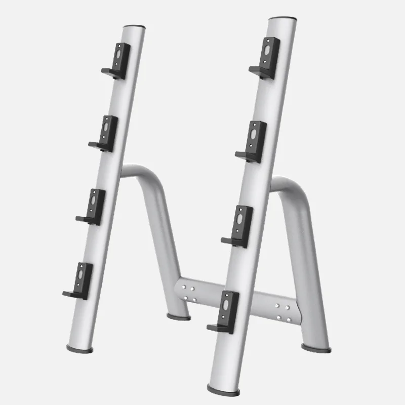 

Steel Barbell Rack Strength Training & Bodybuilding Storage with Pin Load Selection