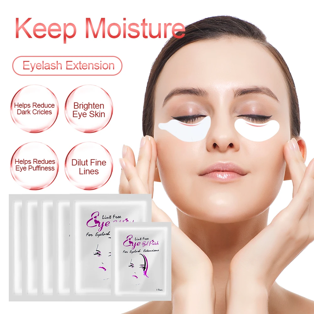200/400 Paia Estensione Ciglia Patch Trucco Lash Lift Strumenti Gel Eye Pad Sotto Patch Estensione Ciglia Idrogel Patch